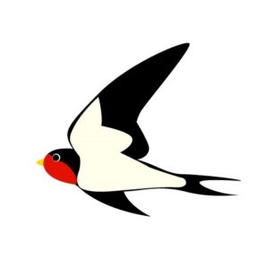 燕（つばめ）柄の着物は春に着よう