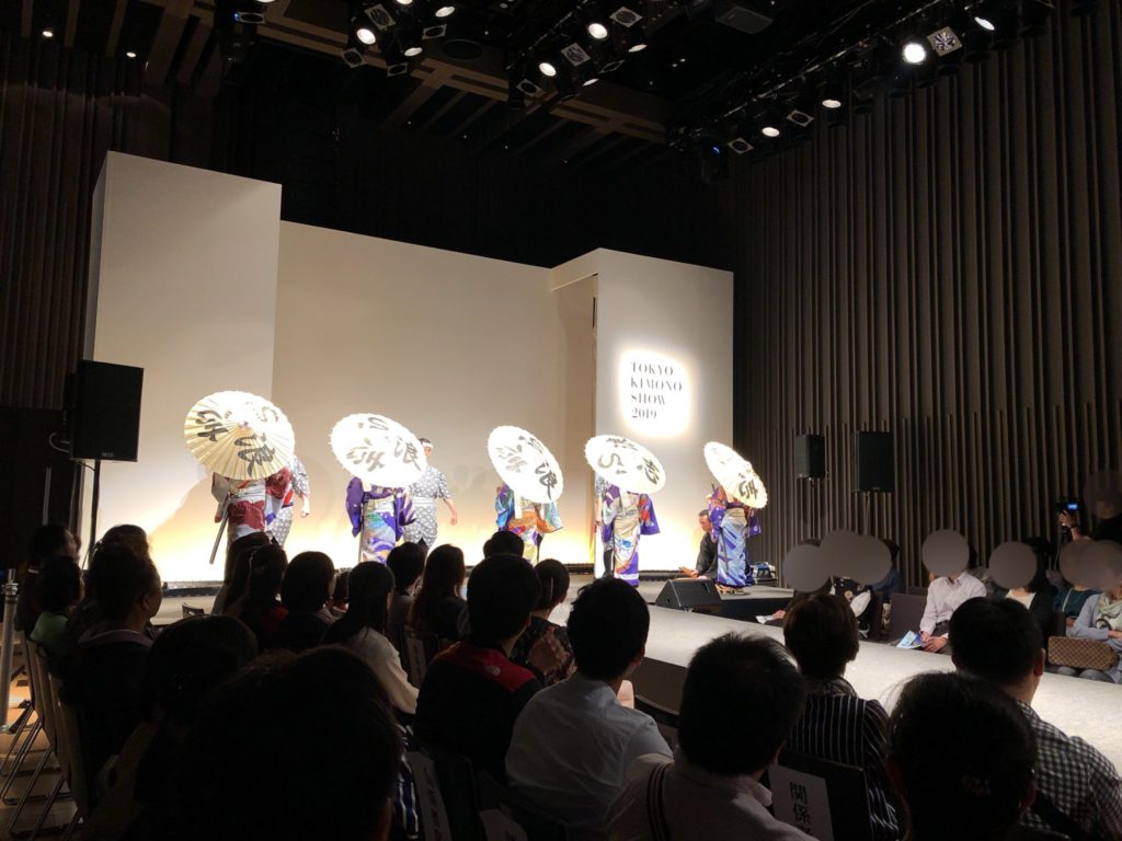 東京キモノショー2019の舞台