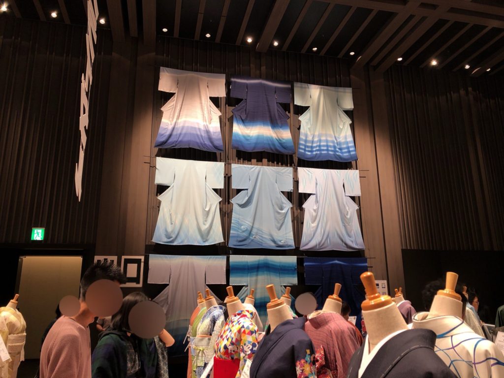 東京キモノショー2019の会場の様子