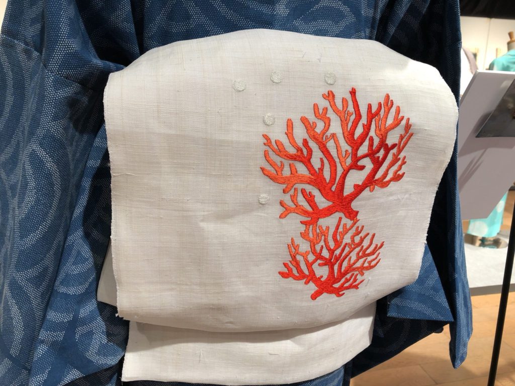 東京キモノショー2019の着物と帯